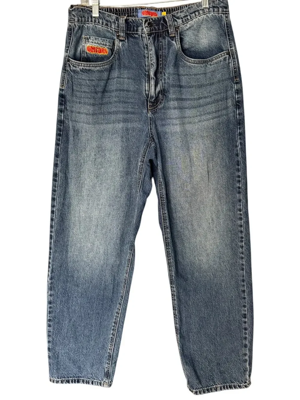 Empyre Johnny Medium Wash Elasic Waist Skate Jeans Men’s Medium